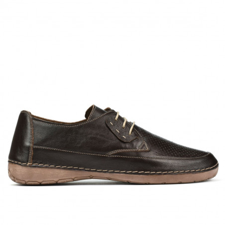 Mocasines mujer 672m café