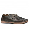 Mocasines mujer 672m café