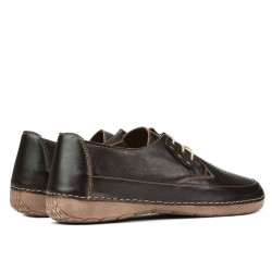 Mocasines mujer 672m café