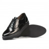 Zapatos casuales de mujer 664 charol negro
