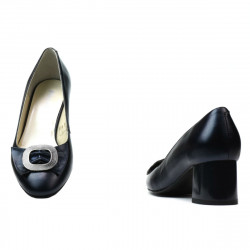 Zapatos elegantes para mujer 1274 índigo nácar