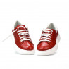 Zapatillas deportivas mujer 6008 rojo combinado