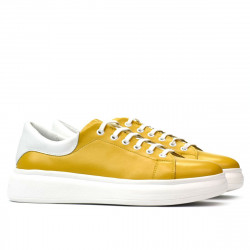 Zapatillas deportivas mujer 6008 amarillo combinado