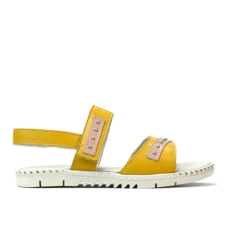 Sandalias para niños 537 amarillo