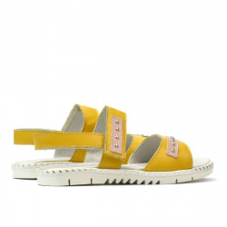 Sandalias para niños 537 amarillo