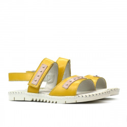 Sandalias para niños 537 amarillo