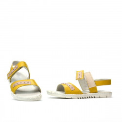 Sandalias para niños 537 amarillo