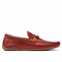 Mocasines hombres 863 rojo