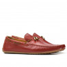 Mocasines hombres 863 rojo