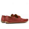 Mocasines hombres 863 rojo