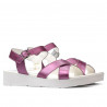 Sandalias de mujer 5049-1 rosado nácar