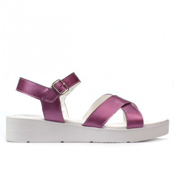 Sandalias de mujer 5049-1 rosado nácar