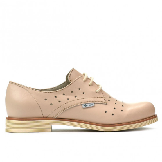 Zapatos casuales de mujer 678 beige