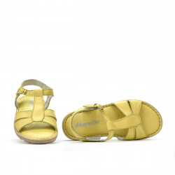 Sandalias para niños 535 amarillo