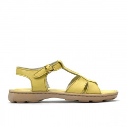 Sandalias para niños 535 amarillo