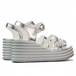 Sandalias de mujer 5064 plateadas