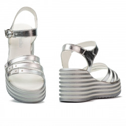 Sandalias de mujer 5064 plateadas