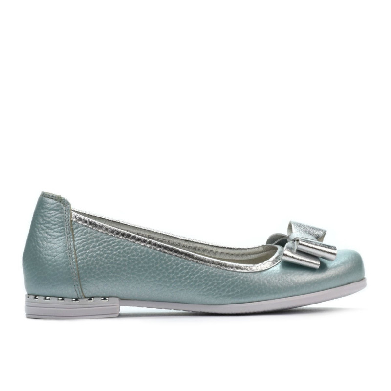 Zapatos para niños 174 turquesa combinado