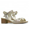 Sandalias mujer 5066 beige nácar