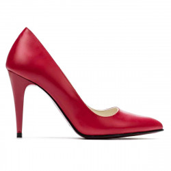 Zapatos elegantes de mujer 1246 rojo