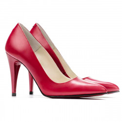 Zapatos elegantes de mujer 1246 rojo
