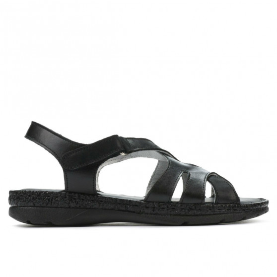 Sandalias mujer 5062 negro combinado