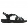 Sandalias mujer 5062 negro combinado