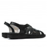 Sandalias mujer 5062 negro combinado