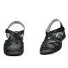 Sandalias mujer 5062 negro combinado