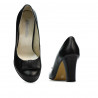 Zapatos elegantes de mujer 1245 negro