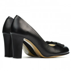 Zapatos elegantes de mujer 1245 negro