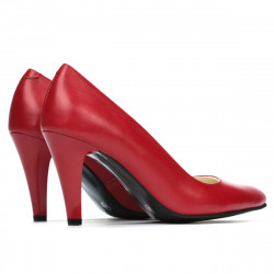 Zapatos elegantes mujer 1234 rojo
