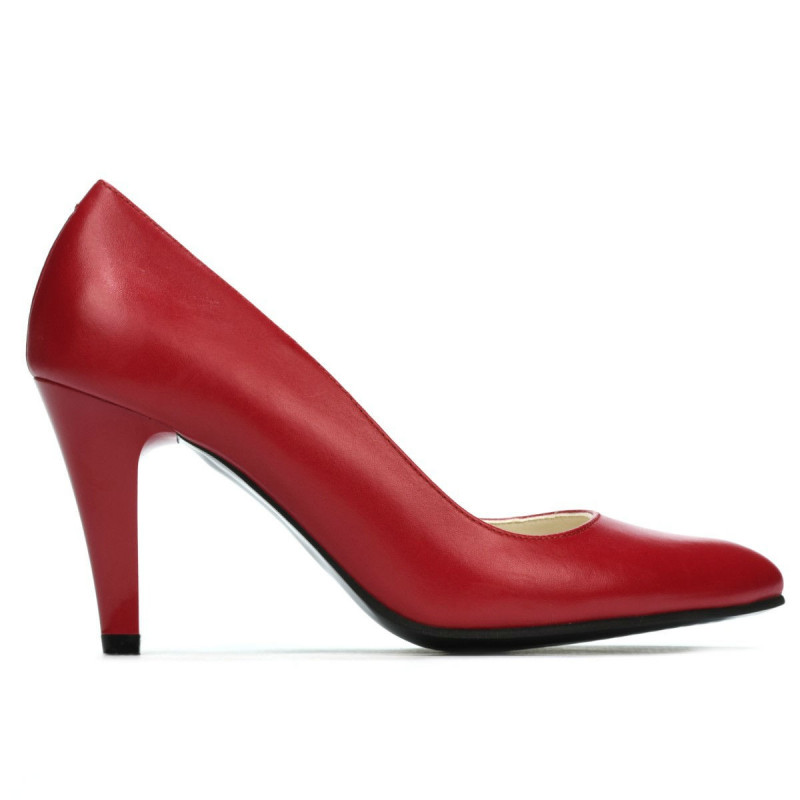 Zapatos elegantes mujer 1234 rojo