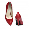 Zapatos elegantes mujer 1234 rojo