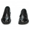 Zapatos elegantes para hombres (tallas grandes) 896m negro
