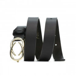 Cinturón de mujer 11m negro