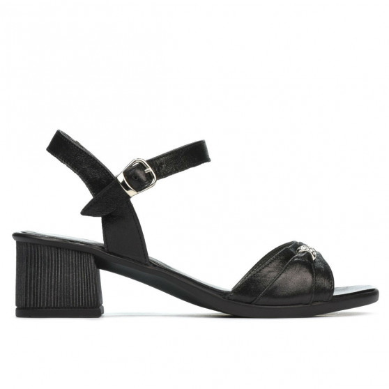 Sandalias de mujer 5066 negro nacarado
