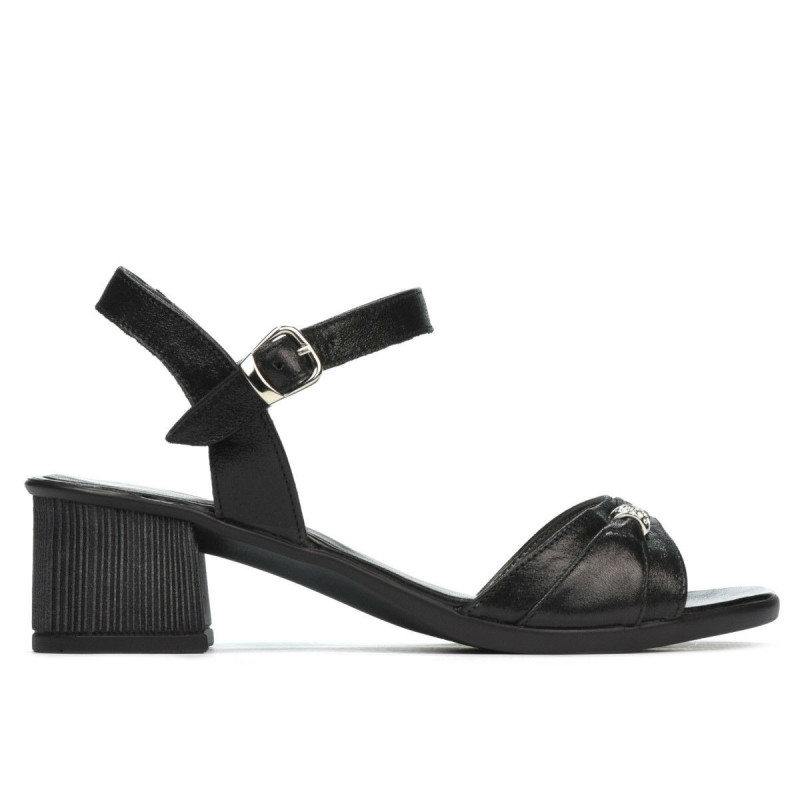 Sandalias de mujer 5066 negro nacarado