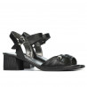 Sandalias de mujer 5066 negro nacarado