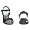 Sandalias de mujer 5066 negro nacarado