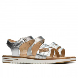 Sandalias mujer 5067 plateado