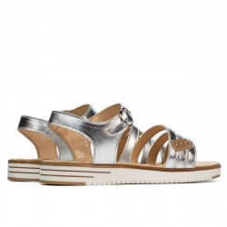 Sandalias mujer 5067 plateado