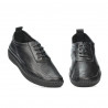 Mocasines mujer 688 negro