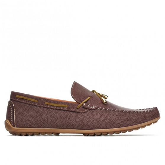 Mocasines hombre 863 g burdeos