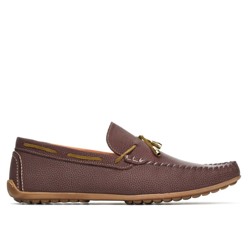 Mocasines hombre 863 g burdeos