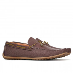 Mocasines hombre 863 g burdeos