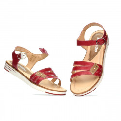 Sandalias de dama 5067 jengibre