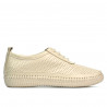 Mocasines mujer 688 beige