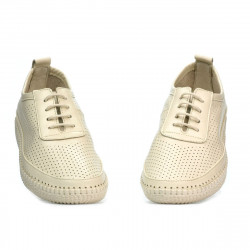 Mocasines mujer 688 beige