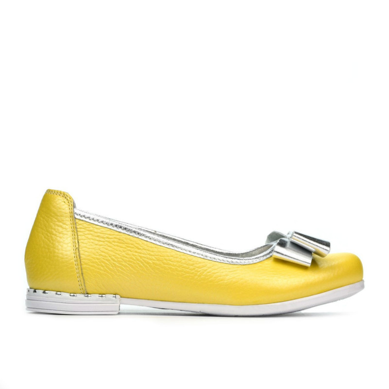 Zapatos para niños 174 amarillo nácar combinado